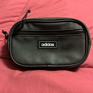 Adidas waist bag (fanny pack) Black with two zippered components